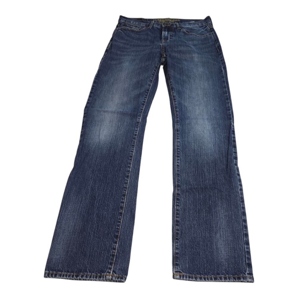 American Eagle Classic Straight‎ Men's Blue Jeans Size 32 x 34